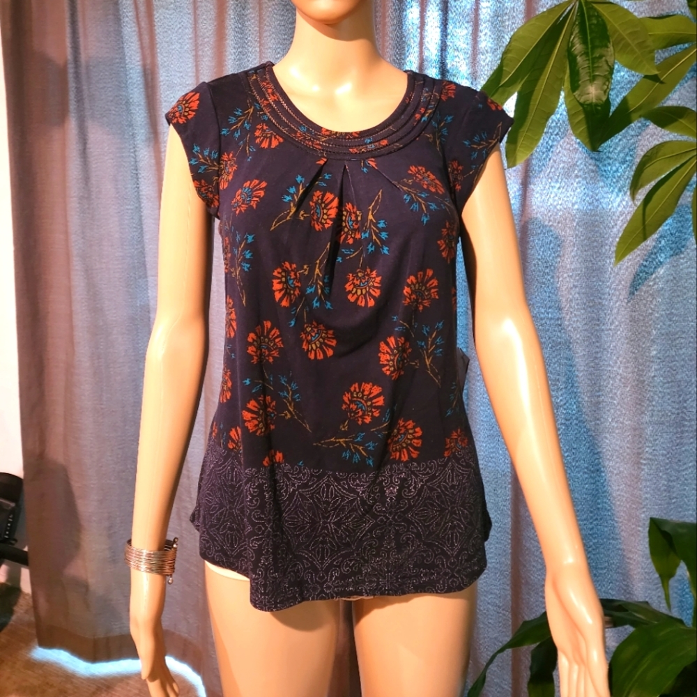Daniel Rainn floral top